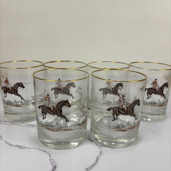 Fox Hunt Glassware